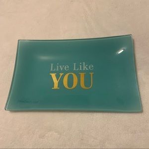 **FREE w/ any jewelry bundle!** Glass Trinket Dish